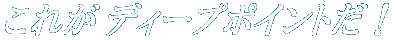 ꂪfB[v|CgI