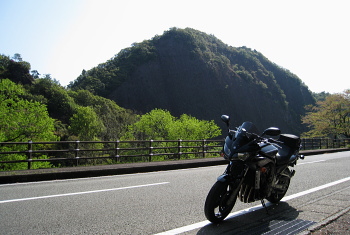 古座川の一枚岩 古座川の一枚岩