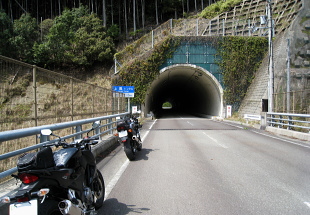 将軍川林道 上露トンネル 将軍川林道 上露トンネル