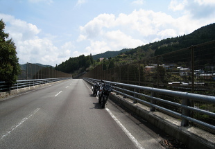 将軍川林道 上露2号橋 将軍川林道 上露2号橋