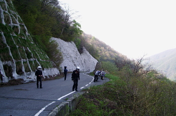 鳥越林道 鳥越林道