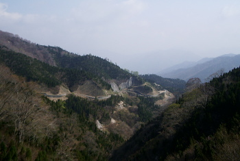 鳥越林道 - 鳥越峠 鳥越林道 - 岐阜県側