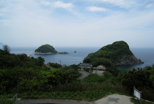 今子浜:白石島・黒島 今子浜:白石島・黒島