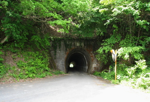 市場野田鴨線 - r295 - 沢隧道 市場野田鴨線 - r295 - 沢隧道