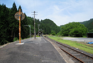 JR 因美線 美作河井駅 JR 因美線 美作河井駅