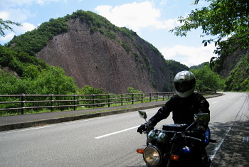 古座川の一枚岩 古座川の一枚岩