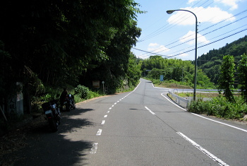 r561 大山地区 野原口バス停 r561 大山地区 野原口バス停