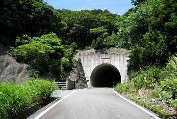 大紀南島林道:紀勢南島トンネル 大紀南島林道:紀勢南島トンネル