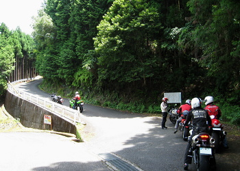 和深鶴川林道 和深鶴川林道