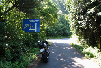河合谷林道 河合谷林道