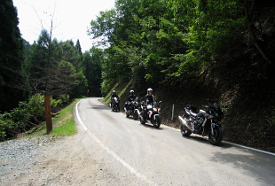 妙見・蘇武林道 金山峠 妙見・蘇武林道 金山峠