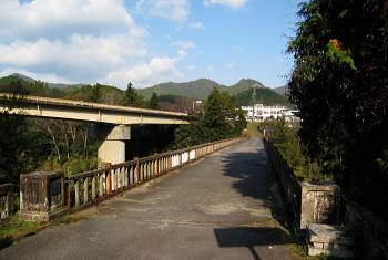 旧舟木橋 旧舟木橋