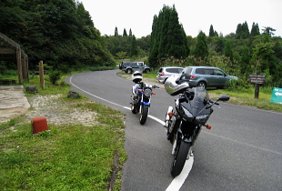 海上林道 河合谷林道 分岐 海上林道 河合谷林道 分岐