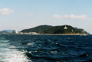 伊良湖港 出港