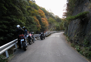 安楽越林道 安楽峠林道