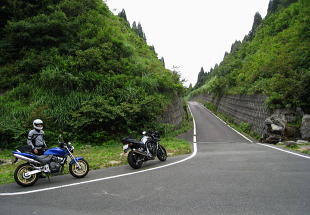 河合谷林道 河合谷林道