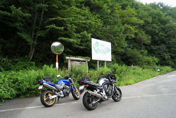 河合谷林道 河合谷林道