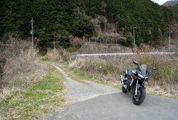下音羽川の廃?橋 下音羽川の廃?橋