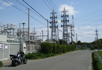 上牧変電所 上牧変電所