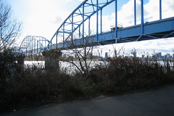 柴島水管橋 柴島水管橋