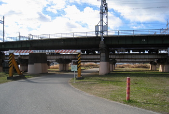 阪急京都・宝塚・神戸線 新淀川橋梁 阪急京都・宝塚・神戸線 新淀川橋梁