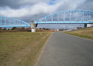 柴島水管橋 柴島水管橋