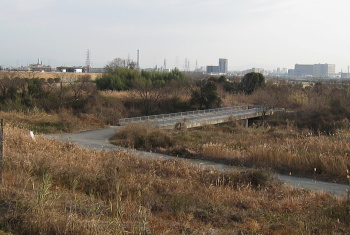 芥川 最下流 管理橋 芥川 管理橋