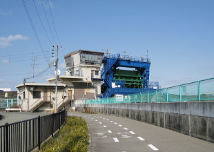 出来島水門 出来島水門