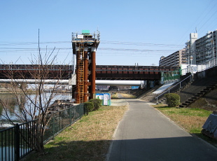 阪急千里線 新神崎川橋梁 架け替え工事 阪急千里線 新神崎川橋梁 架け替え工事